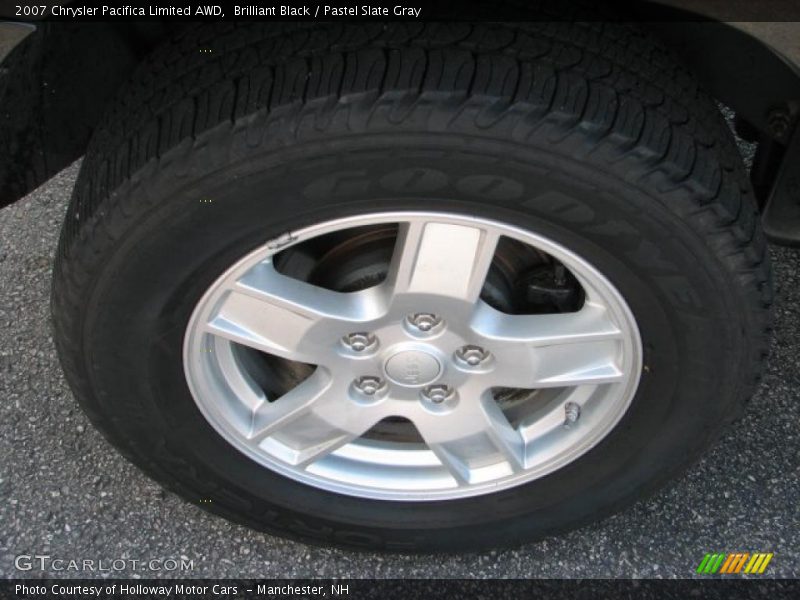 Brilliant Black / Pastel Slate Gray 2007 Chrysler Pacifica Limited AWD