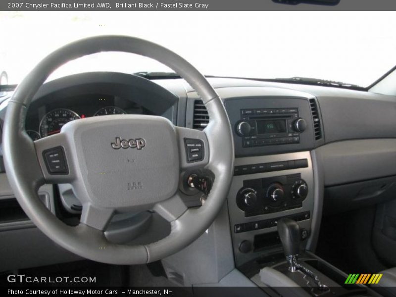 Brilliant Black / Pastel Slate Gray 2007 Chrysler Pacifica Limited AWD