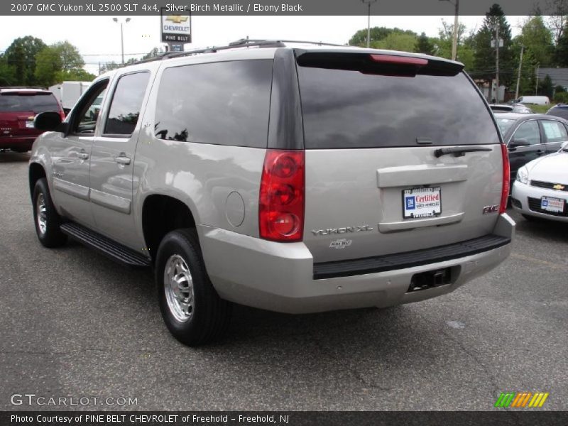 Silver Birch Metallic / Ebony Black 2007 GMC Yukon XL 2500 SLT 4x4