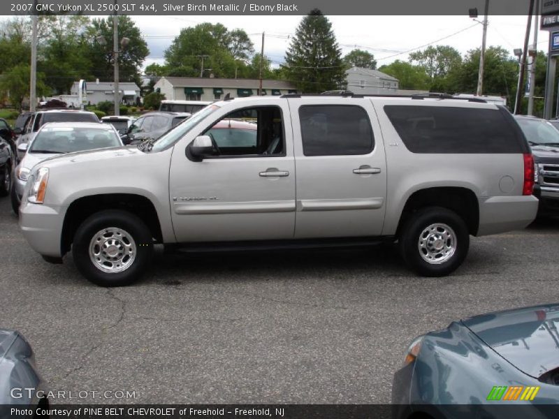 Silver Birch Metallic / Ebony Black 2007 GMC Yukon XL 2500 SLT 4x4