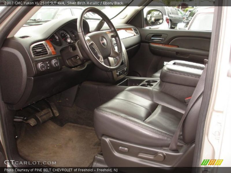 Silver Birch Metallic / Ebony Black 2007 GMC Yukon XL 2500 SLT 4x4