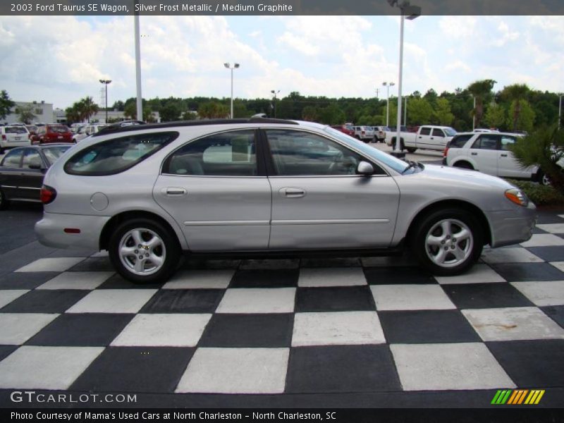 Silver Frost Metallic / Medium Graphite 2003 Ford Taurus SE Wagon
