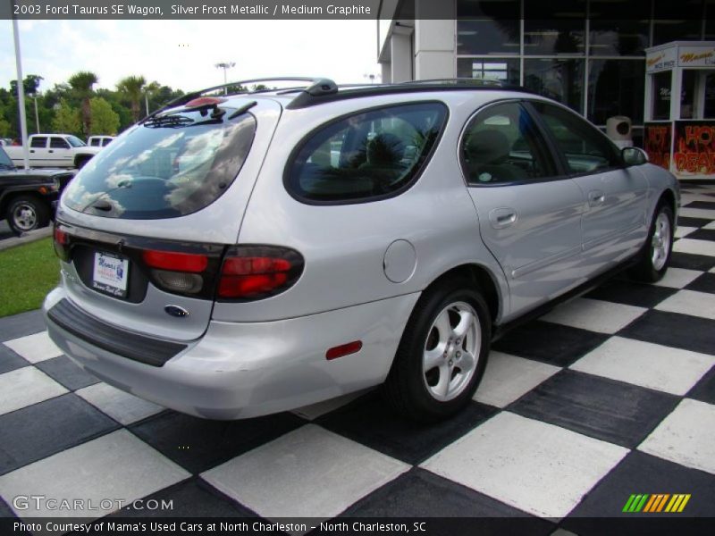 Silver Frost Metallic / Medium Graphite 2003 Ford Taurus SE Wagon