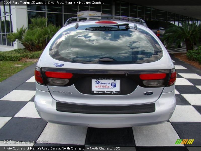 Silver Frost Metallic / Medium Graphite 2003 Ford Taurus SE Wagon
