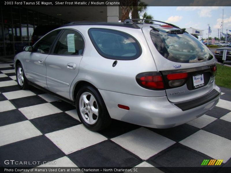 Silver Frost Metallic / Medium Graphite 2003 Ford Taurus SE Wagon