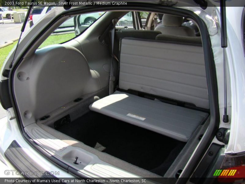 Silver Frost Metallic / Medium Graphite 2003 Ford Taurus SE Wagon