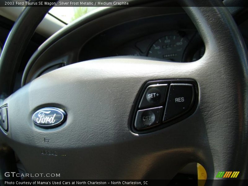 Silver Frost Metallic / Medium Graphite 2003 Ford Taurus SE Wagon