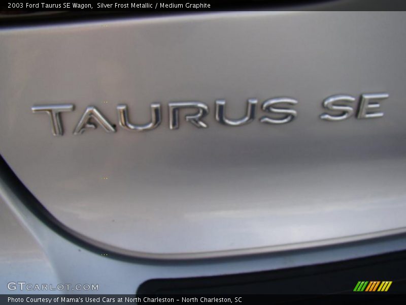 Silver Frost Metallic / Medium Graphite 2003 Ford Taurus SE Wagon