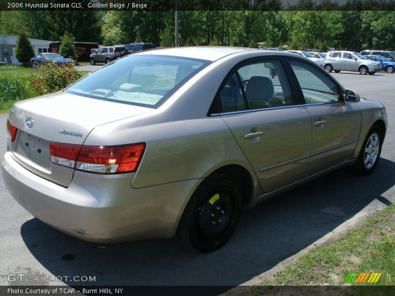 Golden Beige / Beige 2006 Hyundai Sonata GLS
