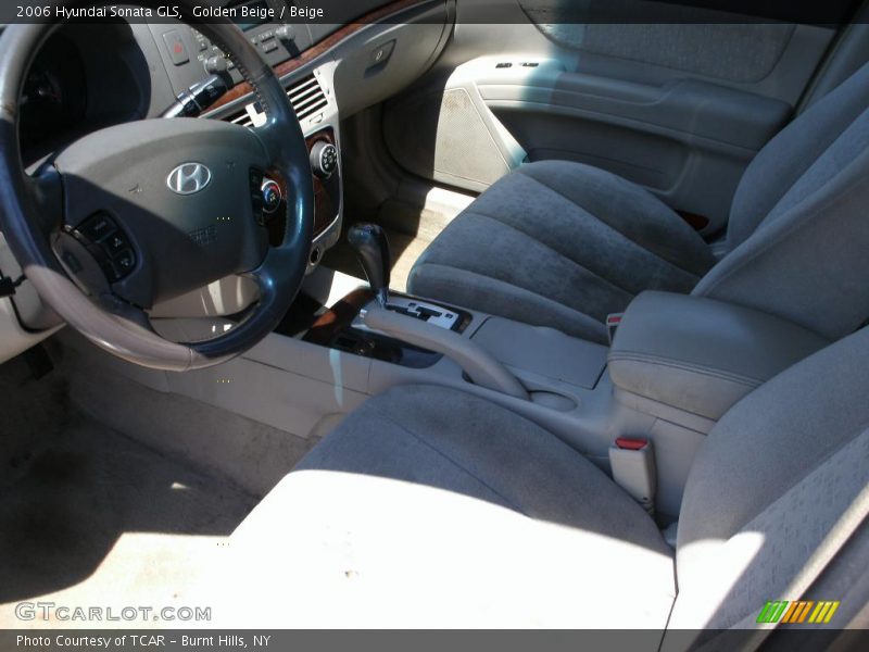 Golden Beige / Beige 2006 Hyundai Sonata GLS
