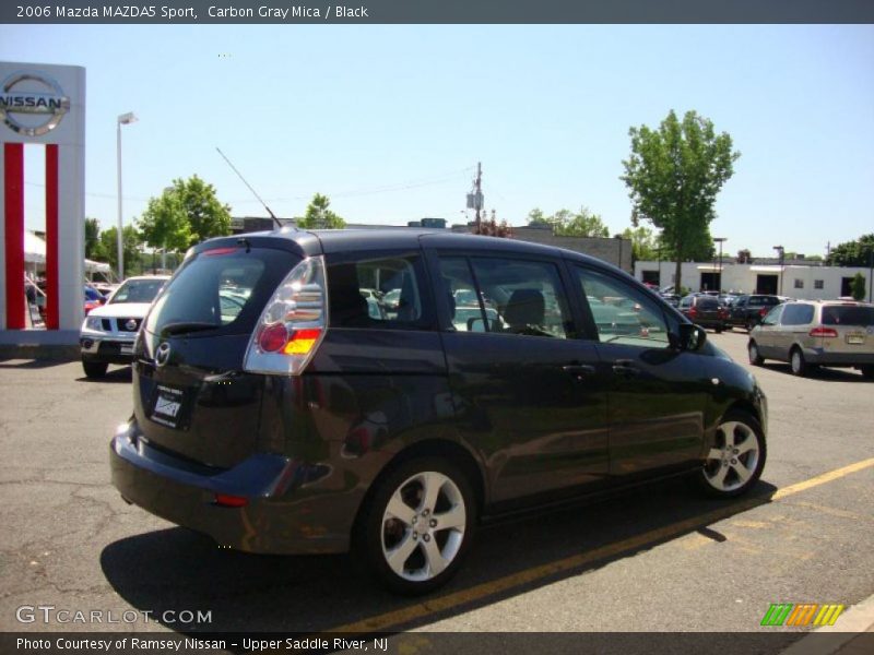 Carbon Gray Mica / Black 2006 Mazda MAZDA5 Sport
