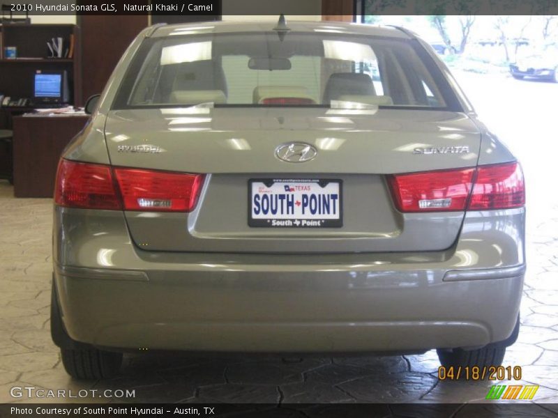Natural Khaki / Camel 2010 Hyundai Sonata GLS