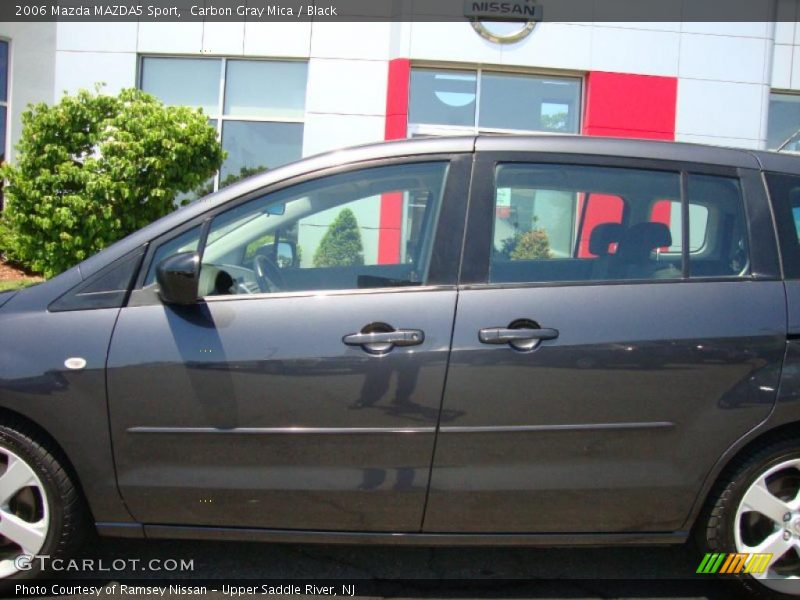 Carbon Gray Mica / Black 2006 Mazda MAZDA5 Sport