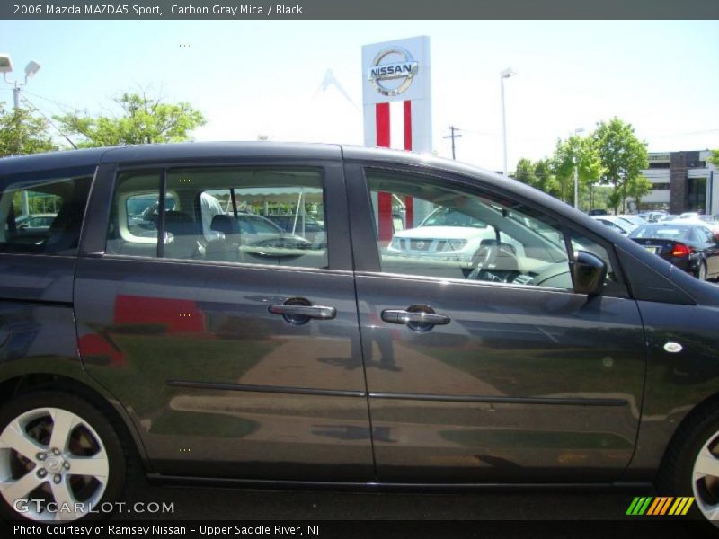 Carbon Gray Mica / Black 2006 Mazda MAZDA5 Sport