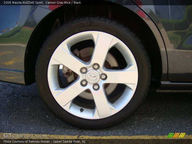 Carbon Gray Mica / Black 2006 Mazda MAZDA5 Sport