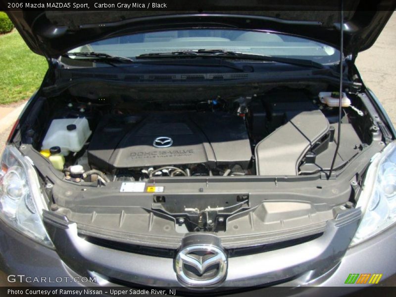 Carbon Gray Mica / Black 2006 Mazda MAZDA5 Sport