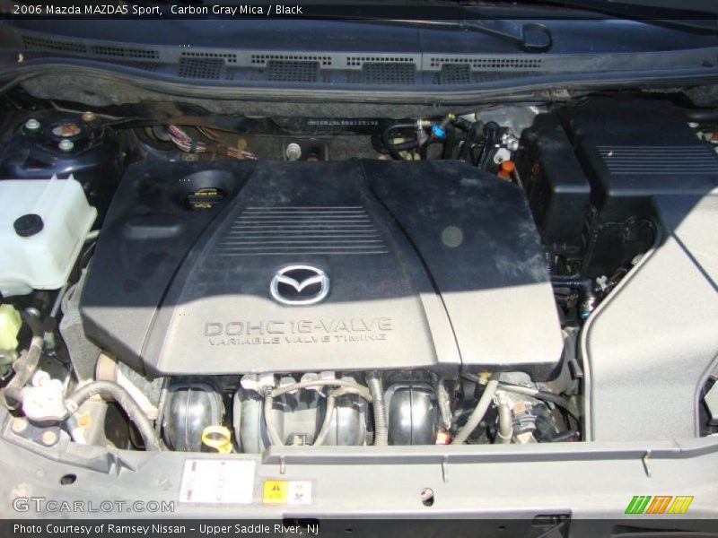 Carbon Gray Mica / Black 2006 Mazda MAZDA5 Sport
