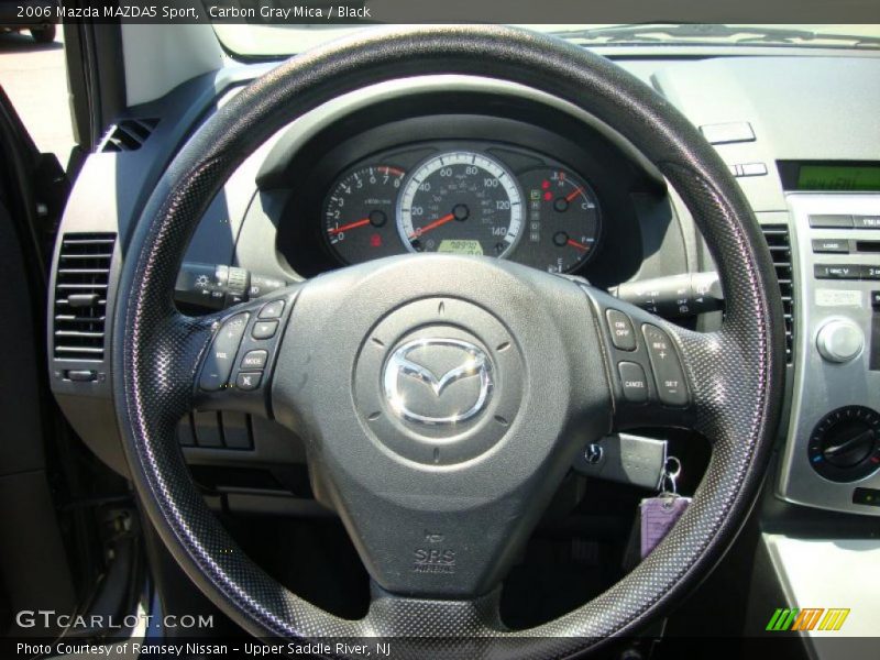 Carbon Gray Mica / Black 2006 Mazda MAZDA5 Sport