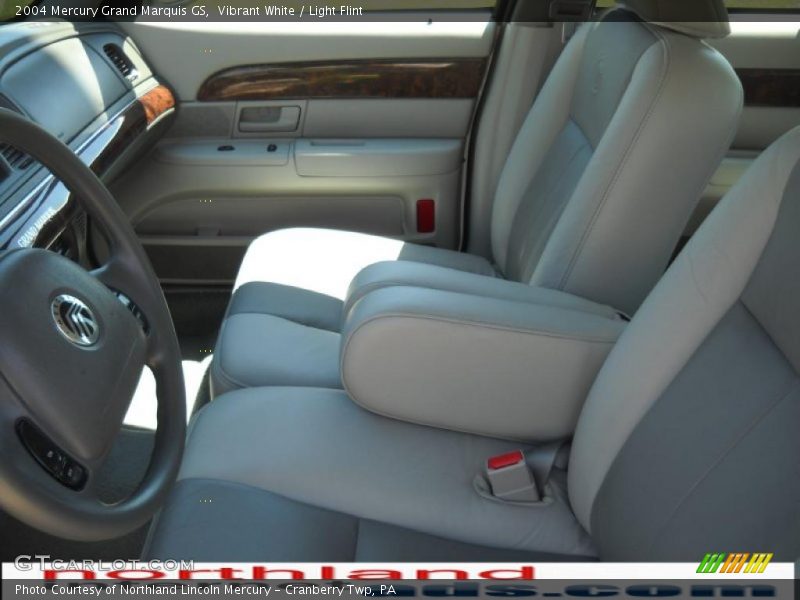 Vibrant White / Light Flint 2004 Mercury Grand Marquis GS