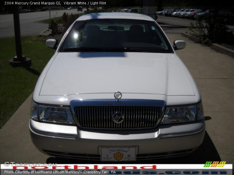 Vibrant White / Light Flint 2004 Mercury Grand Marquis GS