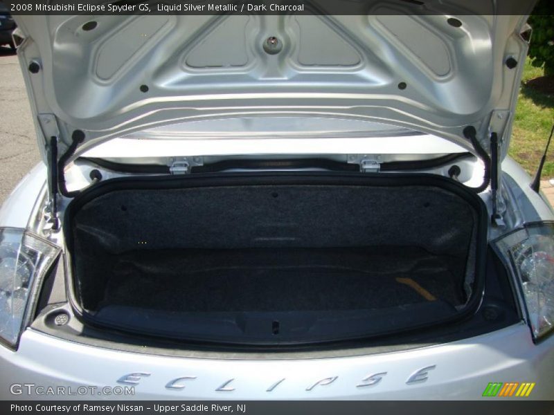 Liquid Silver Metallic / Dark Charcoal 2008 Mitsubishi Eclipse Spyder GS