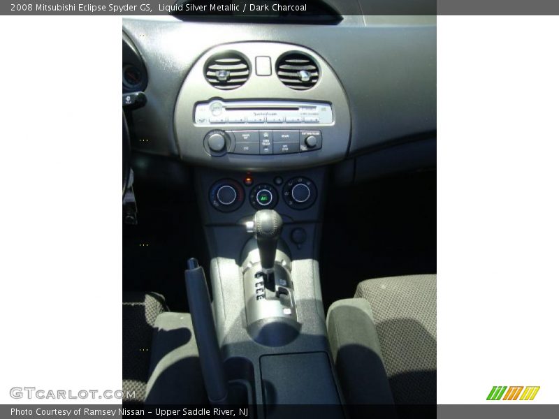 Liquid Silver Metallic / Dark Charcoal 2008 Mitsubishi Eclipse Spyder GS