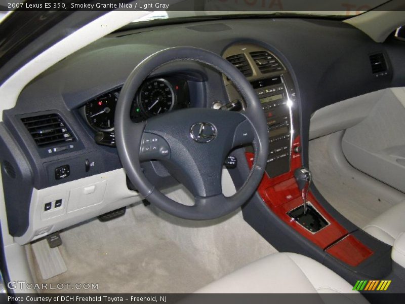 Smokey Granite Mica / Light Gray 2007 Lexus ES 350