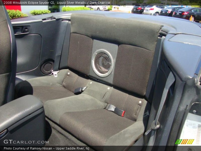 Liquid Silver Metallic / Dark Charcoal 2008 Mitsubishi Eclipse Spyder GS