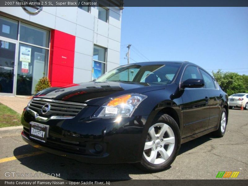 Super Black / Charcoal 2007 Nissan Altima 2.5 SL