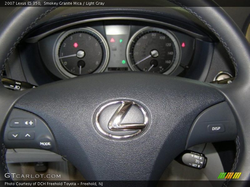 Smokey Granite Mica / Light Gray 2007 Lexus ES 350