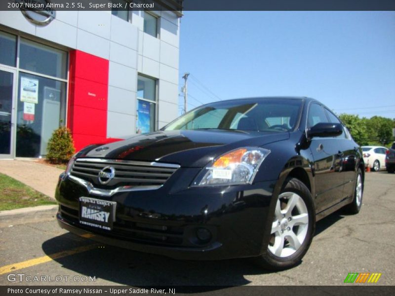 Super Black / Charcoal 2007 Nissan Altima 2.5 SL