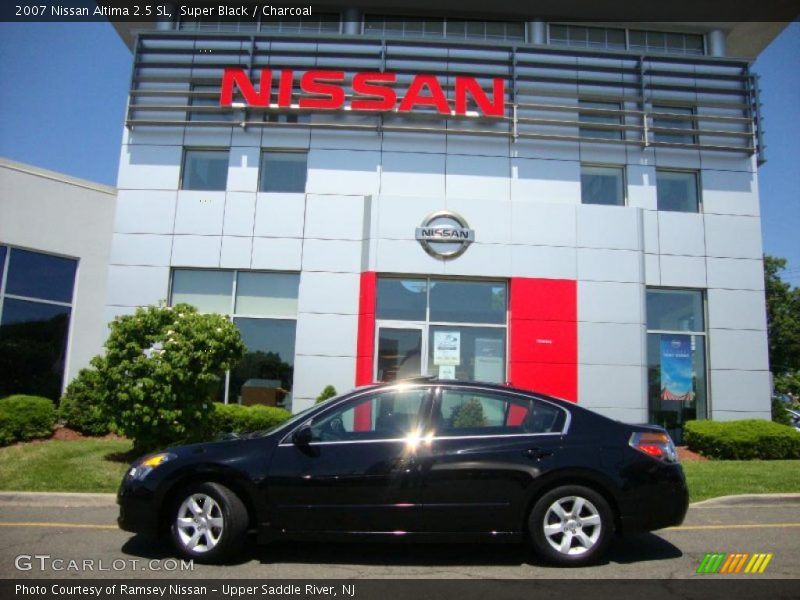 Super Black / Charcoal 2007 Nissan Altima 2.5 SL