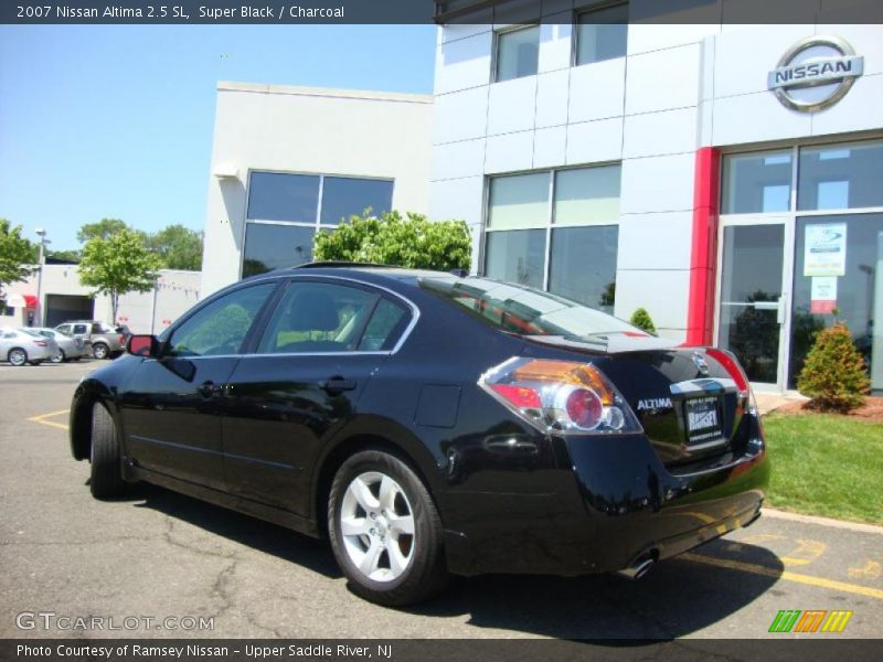 Super Black / Charcoal 2007 Nissan Altima 2.5 SL