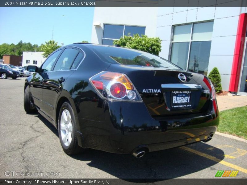 Super Black / Charcoal 2007 Nissan Altima 2.5 SL