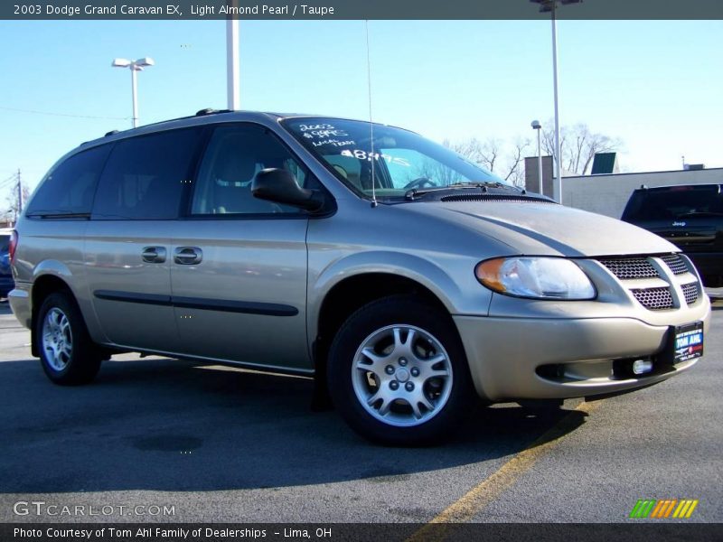 Light Almond Pearl / Taupe 2003 Dodge Grand Caravan EX