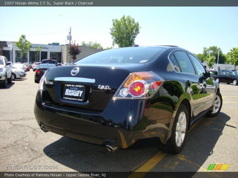 Super Black / Charcoal 2007 Nissan Altima 2.5 SL