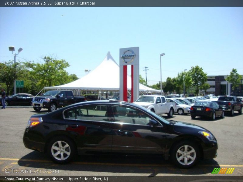 Super Black / Charcoal 2007 Nissan Altima 2.5 SL