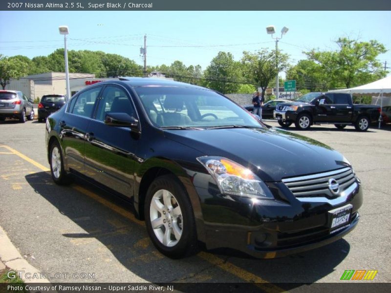 Super Black / Charcoal 2007 Nissan Altima 2.5 SL