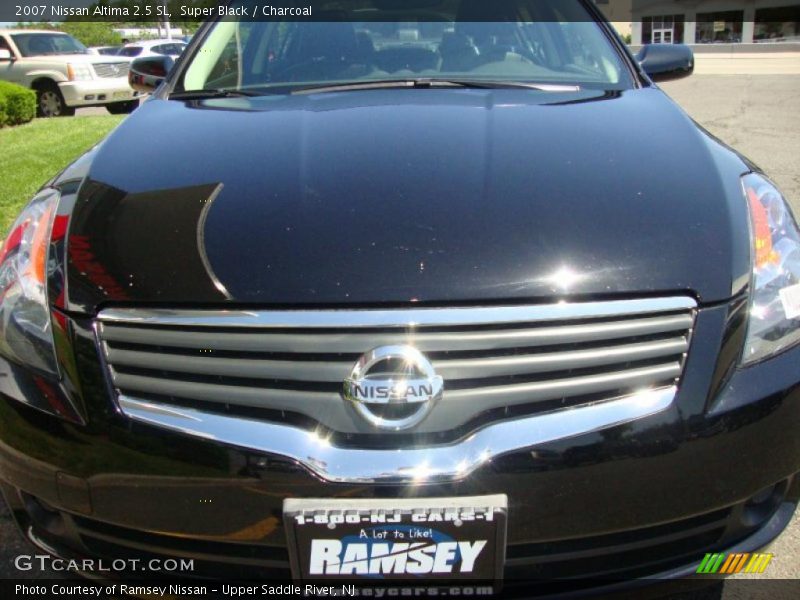 Super Black / Charcoal 2007 Nissan Altima 2.5 SL
