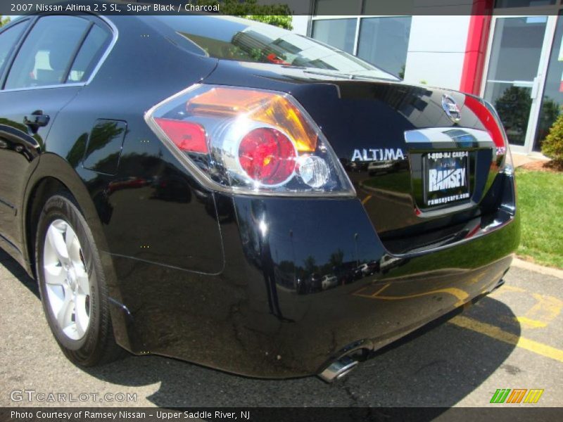 Super Black / Charcoal 2007 Nissan Altima 2.5 SL