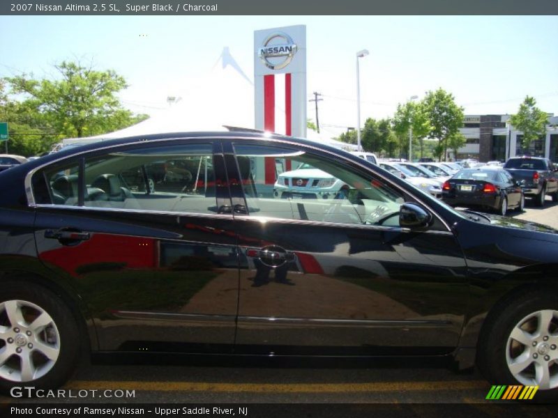 Super Black / Charcoal 2007 Nissan Altima 2.5 SL