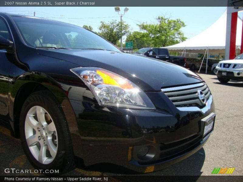 Super Black / Charcoal 2007 Nissan Altima 2.5 SL