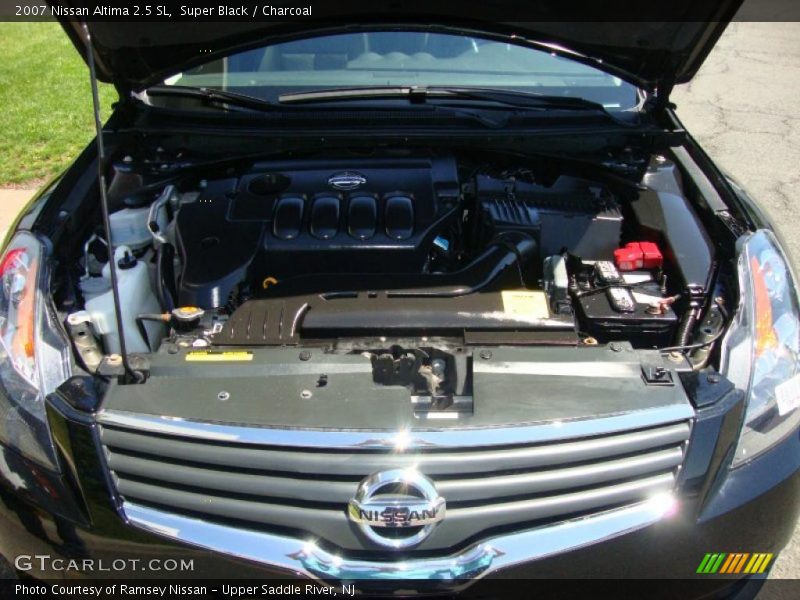 Super Black / Charcoal 2007 Nissan Altima 2.5 SL