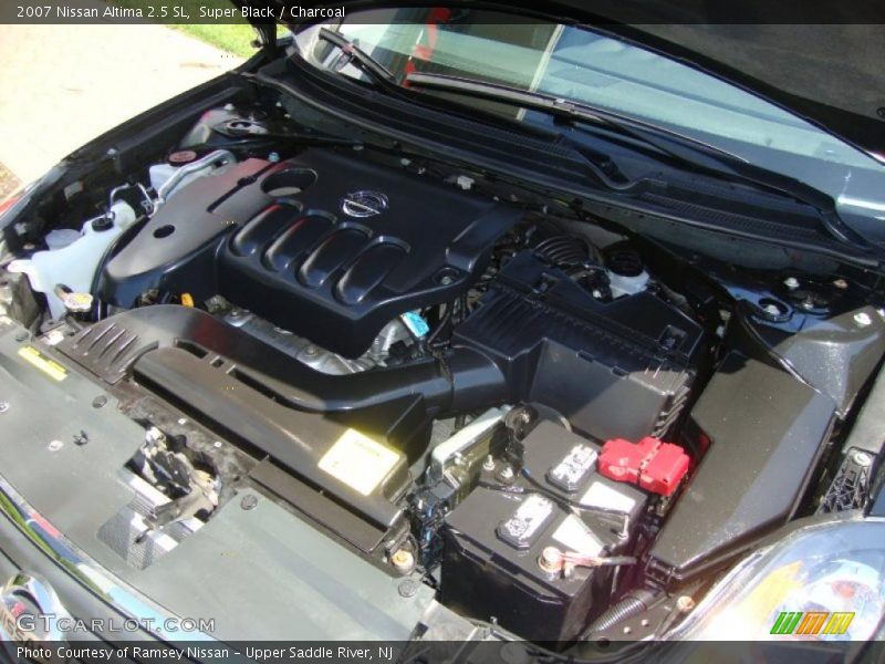 Super Black / Charcoal 2007 Nissan Altima 2.5 SL
