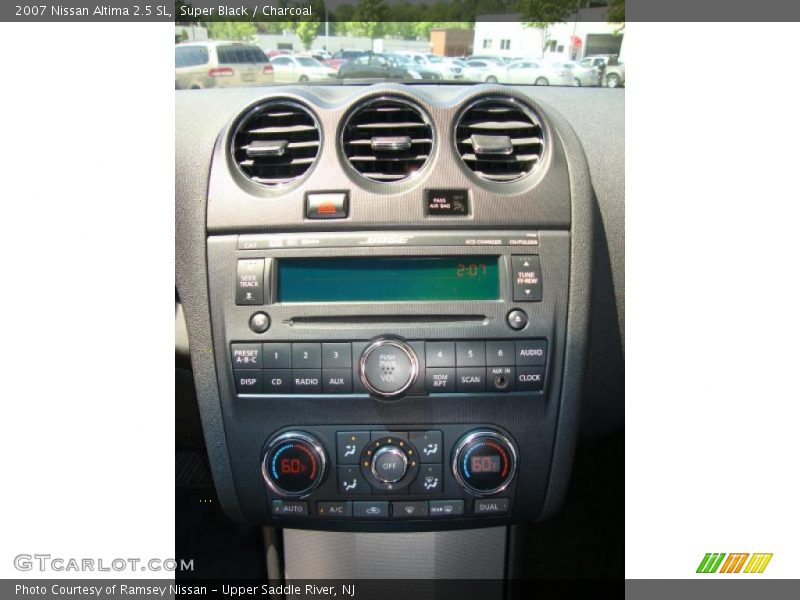 Super Black / Charcoal 2007 Nissan Altima 2.5 SL