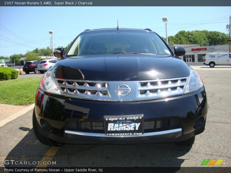 Super Black / Charcoal 2007 Nissan Murano S AWD