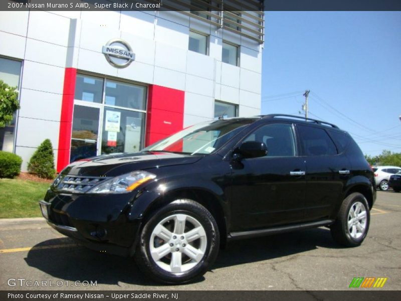 Super Black / Charcoal 2007 Nissan Murano S AWD
