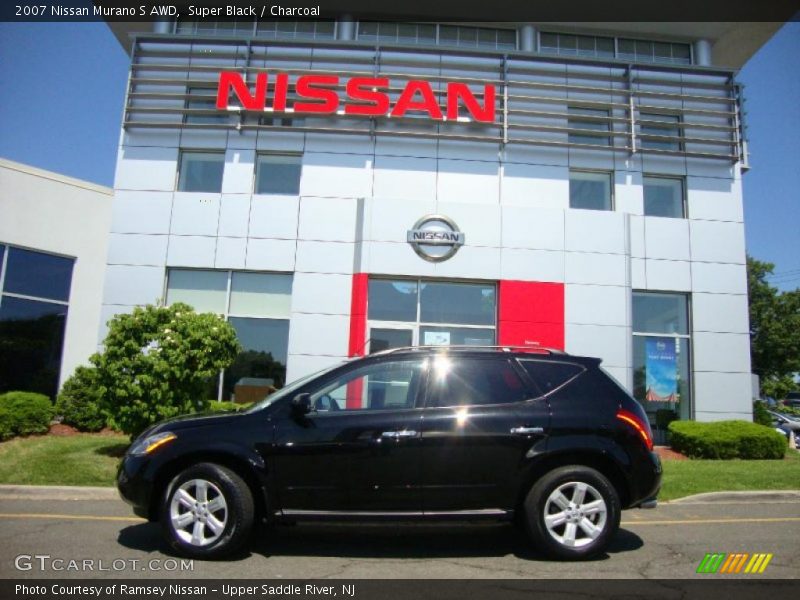 Super Black / Charcoal 2007 Nissan Murano S AWD