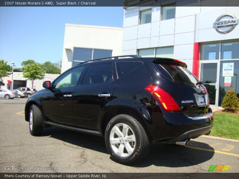 Super Black / Charcoal 2007 Nissan Murano S AWD