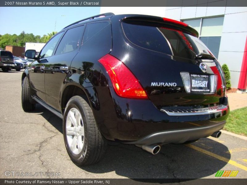 Super Black / Charcoal 2007 Nissan Murano S AWD
